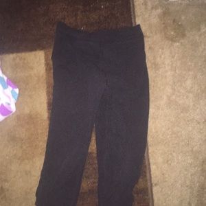 Black preteen legging (capris)